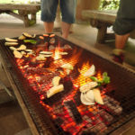 県民の森で親睦ＢＢＱ