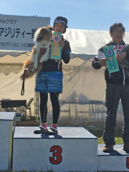 ジャンピング2度M 村上＆ポポ ★3席入賞