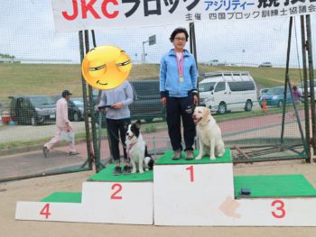 ラリーオビディエンス　クラス１ 今田＆善　１席入賞